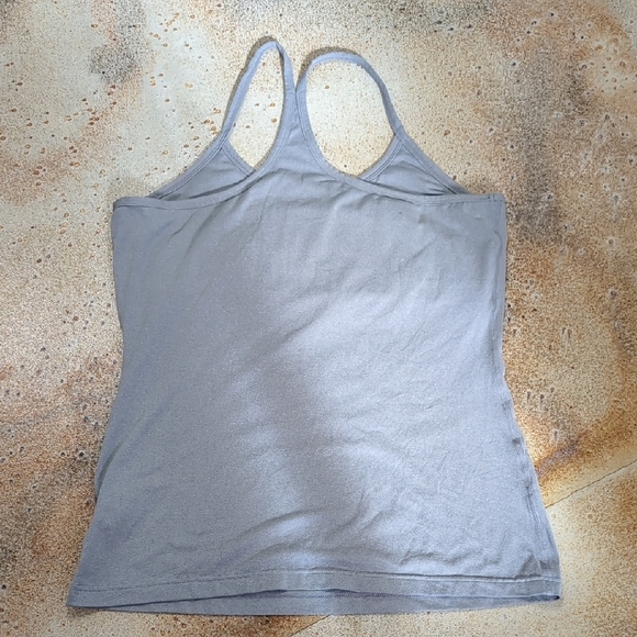 MPG | Gray Workout Fitted Tank Top With Camisole Size XL 1X - Picture 6 of 9
